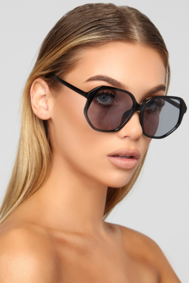 Can't Forget You Sunglasses - Black