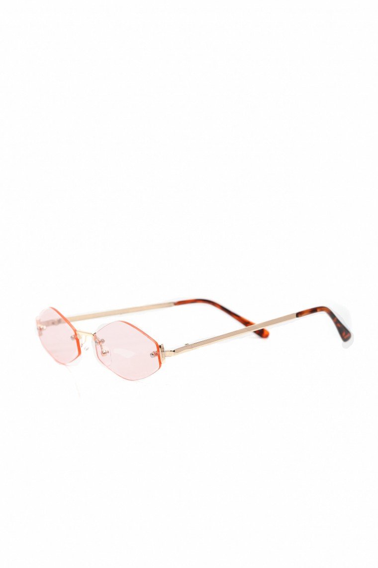Cutting Corners Sunglasses - Pink