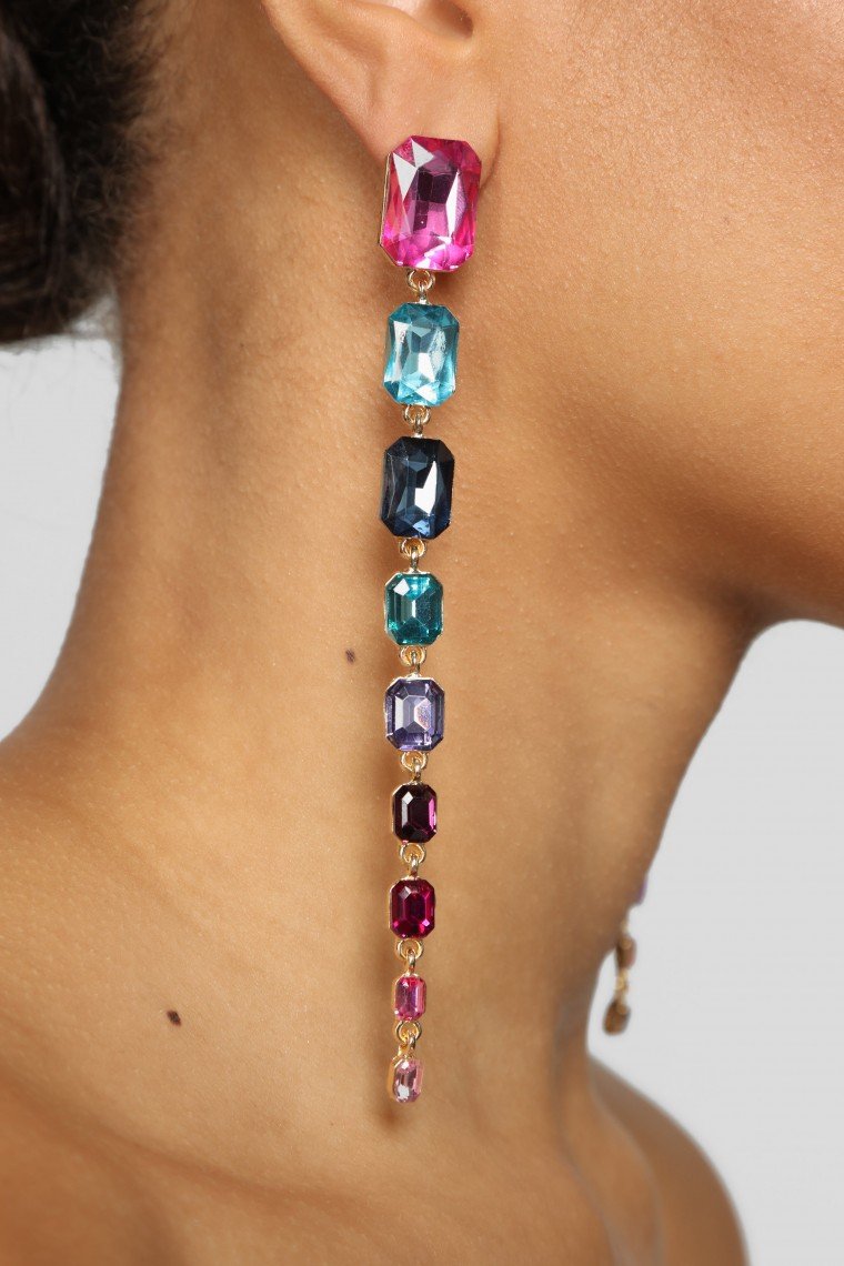 Be A Diamond Earrings - Multi