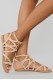On Standby Flat Sandals - Natural