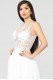 She Is Grace Embellished Gown - Off White